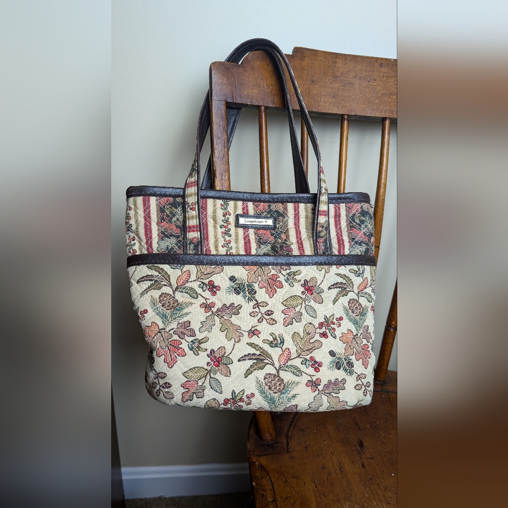 Longaberger Fall Handbag Shoulder Purse